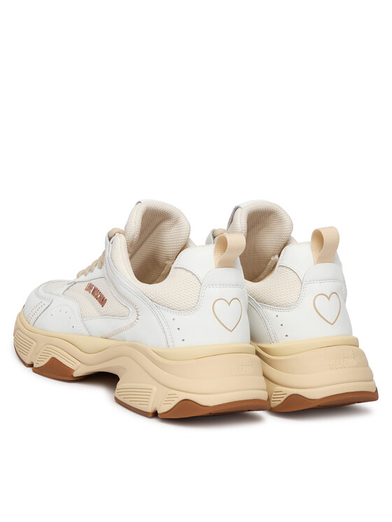 LOVE MOSCHINO Снікерcи LOVE MOSCHINO JA15426G1OIQ411A Білий