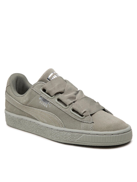 Puma Сникърси Puma Suede Heart Pebble Wn's 365210 02 Сив