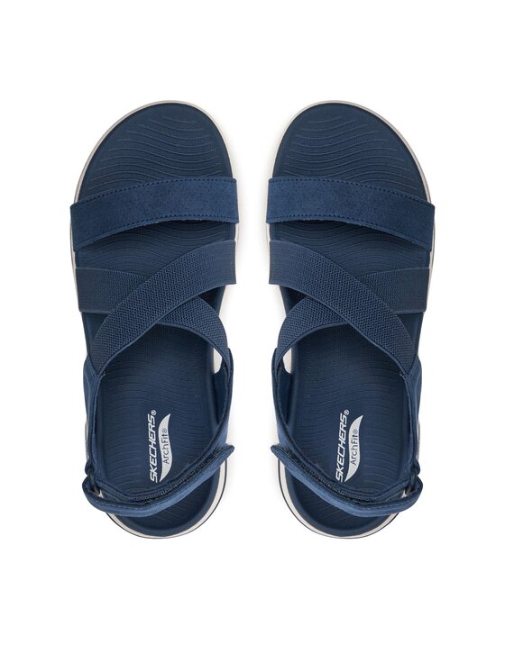 Skechers Босоніжки Skechers Go Walk Arch Fit Sandal-Treasured 140257/NVY Cиній
