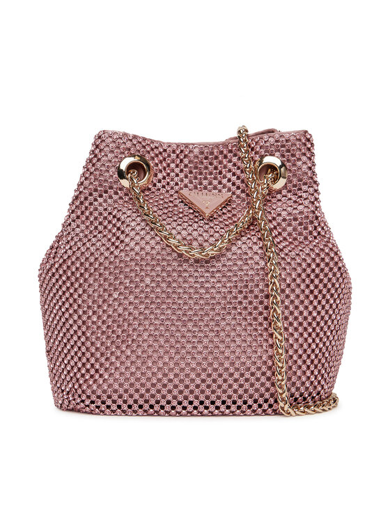 Guess Ročna torba Guess Zalina Mini HWRP93 50750 Roza