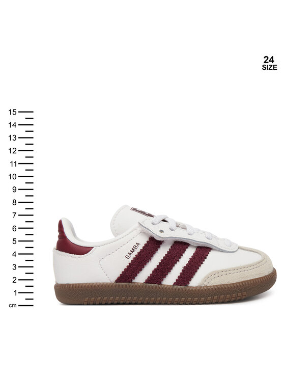 adidas Sneakersy adidas Samba Og Comfort Closure Elastic Lace KZ8680 Biały