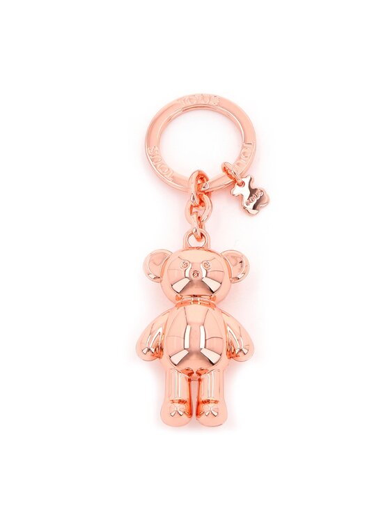 TOUS Брелок TOUS Llavero Oso Teddy Bear 2001594313 Рожеве золото