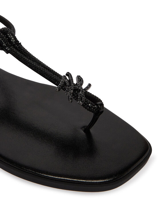 KARL LAGERFELD Босоніжки KARL LAGERFELD Olympia II KL87416 Чорний