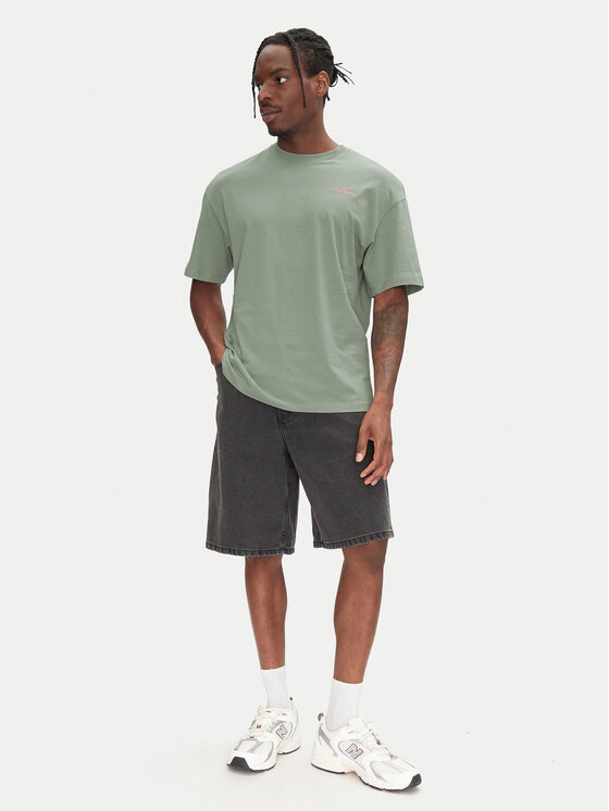 Jack & Jones Jack & Jones Póló Ames 12268471 Zöld Relaxed Fit