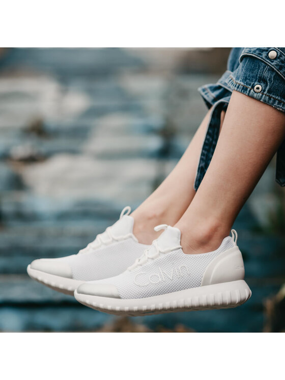 Calvin Klein Jeans Sneakersy Calvin Klein Jeans Reika R0666 Biały