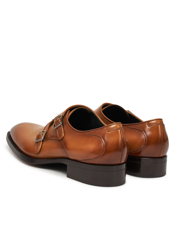 BOSS Polobotky BOSS Rill  50536617 Hnědá