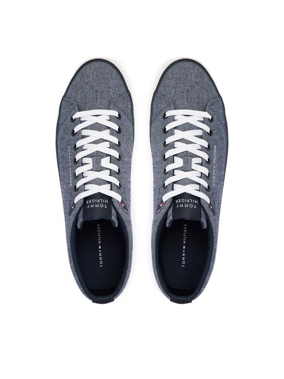 Tommy Hilfiger Zapatillas de tenis Tommy Hilfiger Th Hi Vulc Core Low Chambray FM0FM05818 Azul