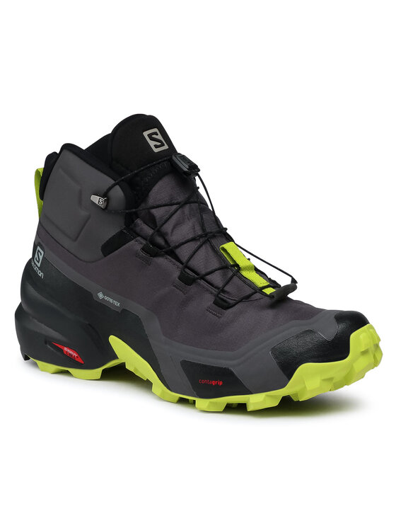 Salomon Παπούτσια πεζοπορίας Salomon Cross Hike Mid Gtx GORE-TEX 411186 26 G0 Γκρι