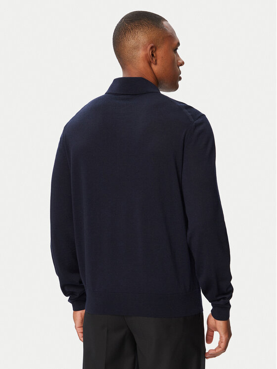 BOSS BOSS Polo H-Lancione 50565503 Azul marino Regular Fit