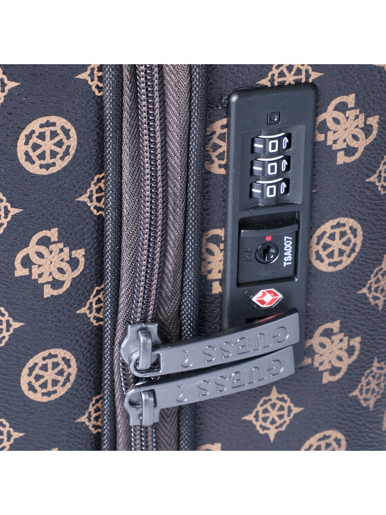 Guess Салонна валіза Guess Wilder (P7) Travel TWP745 29430 Коричневий