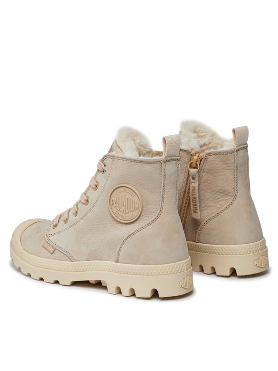 Palladium Turistická obuv Palladium Pampa Hi Zip Wl 95982-271-M Béžová