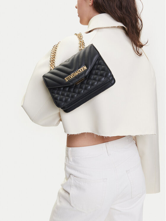 Steve Madden Ročna torba Steve Madden Bstake-2 SM13001704 Črna