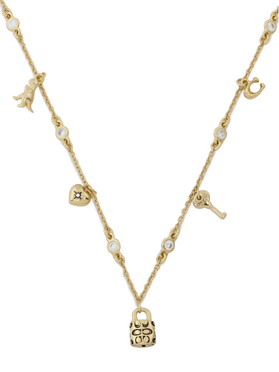 Coach Náhrdelník Coach 37448325 Zlatá