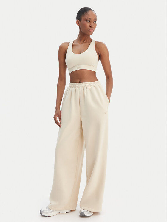 Reebok Reebok Donji dio trenerke Reebok x Ewa Chodakowska RK25624CCW Bež Wide Leg