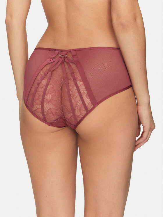 Chantelle X Chantelle X Klasikinės kelnaitės aukštu juosmeniu Xquisite C01AC5 Rožinė