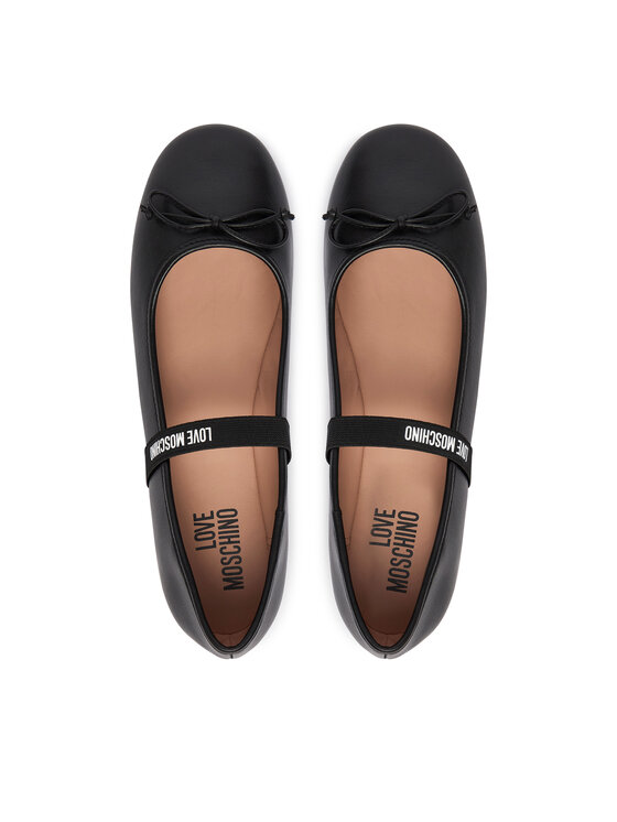 LOVE MOSCHINO Балетки LOVE MOSCHINO JA11121G1OIE0000 Чорний