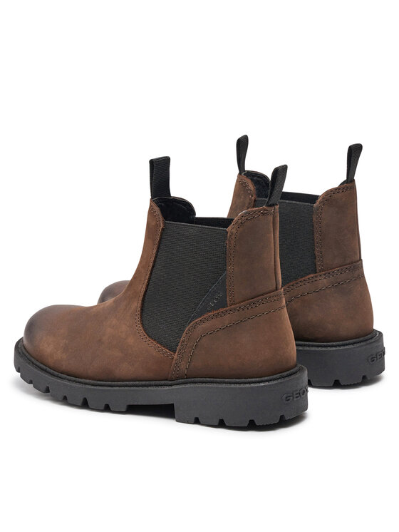 Geox Зимни обувки Geox J Shaylax Boy J16FAA 00045 C0582 S Кафяв