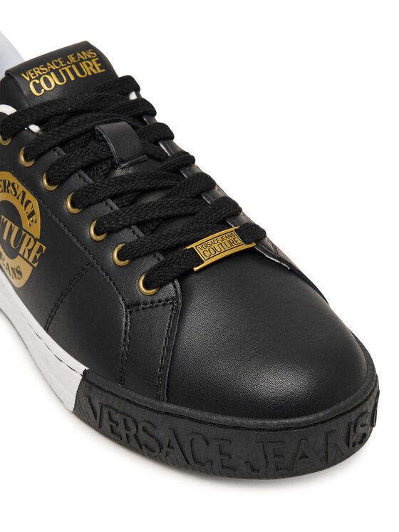 Versace Jeans Couture Снікерcи Versace Jeans Couture 80YA3SK1 Чорний