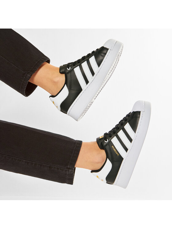 adidas Sneakersy adidas Superstar Bold W FV3335 Černá