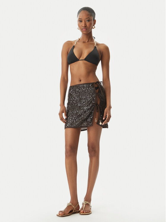 Guess Guess Пляжна спідниця E6GD05 KBMV0 Коричневий Regular Fit
