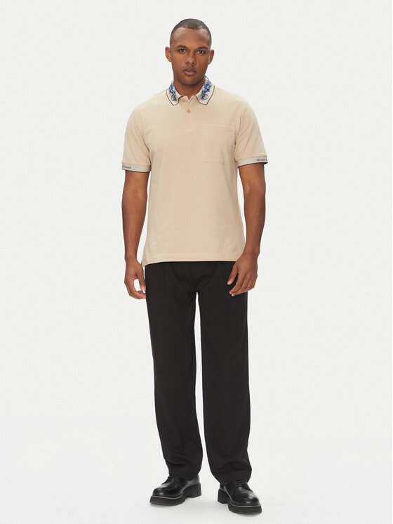 Versace Jeans Couture Versace Jeans Couture Поло 78GAGT04 Бежевий Regular Fit