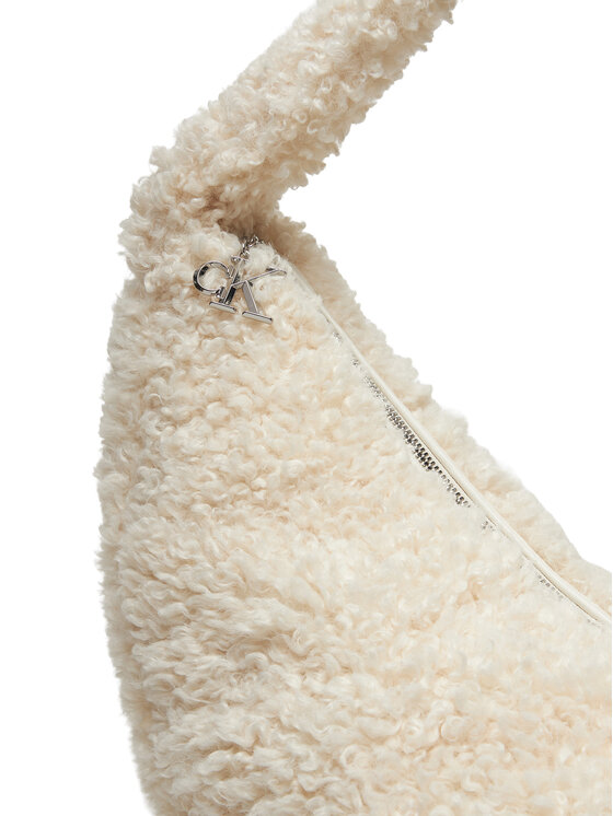 Calvin Klein Ročna torba Calvin Klein LV04F3143G Écru