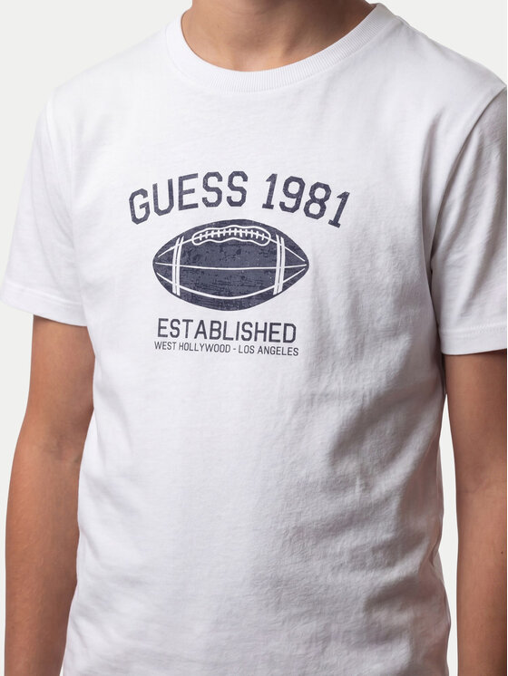 Guess Guess Camiseta L6YI05 K3711 Blanco Regular Fit