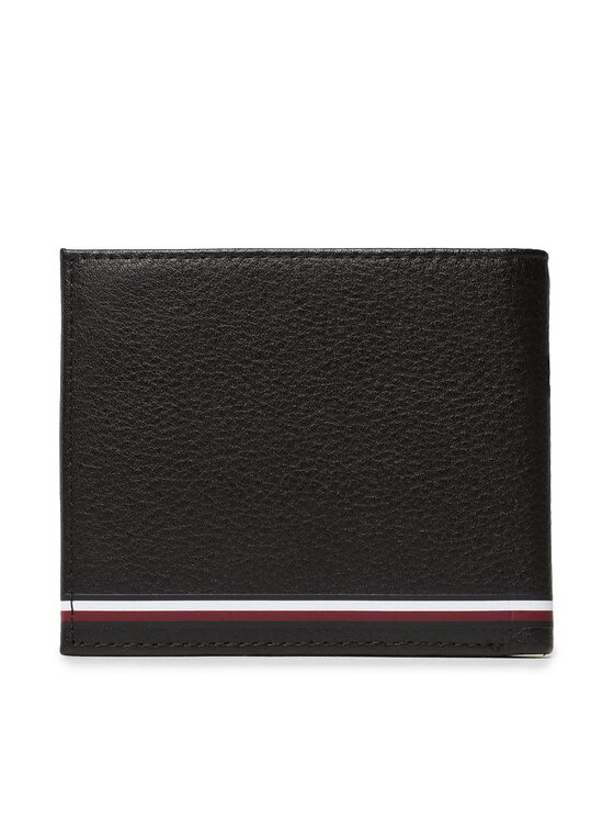 Tommy Hilfiger Portofel Tommy Hilfiger Th Central Extra Cc And Coin AM0AM11260 Negru