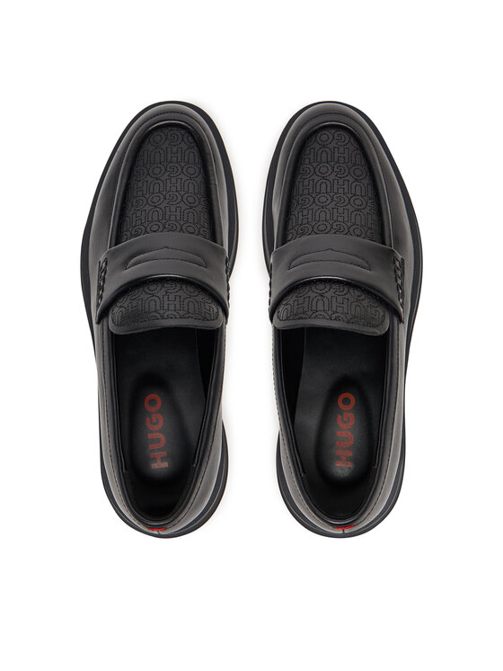 HUGO Mokasíny HUGO Lenner 50548486 Čierna