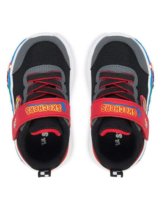 Skechers Sneakers Skechers Play Scene 407312N/BKRD Negru