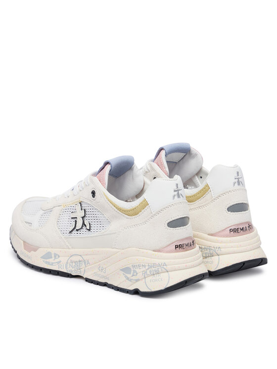 Premiata Sneakersy Premiata Mased Var 8206 Kremowy