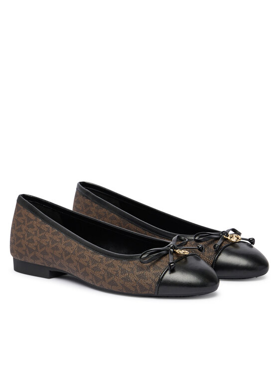MICHAEL Michael Kors Балетки MICHAEL Michael Kors Piper 40T6PIFP1B Коричневий