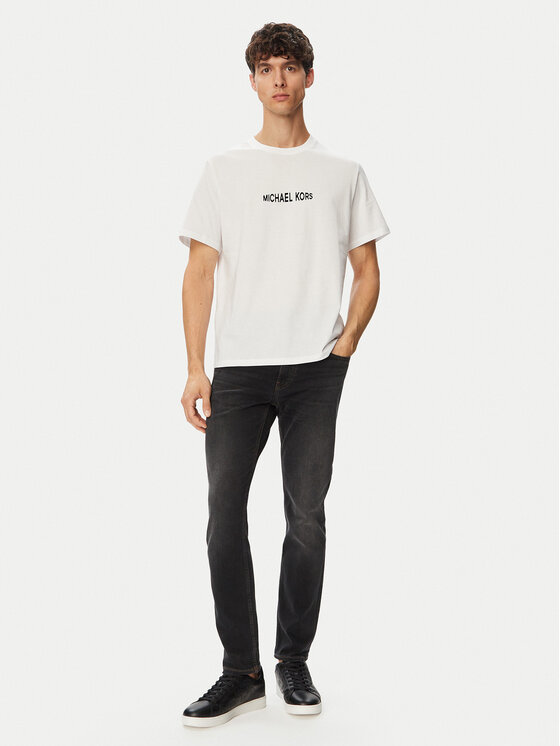 MICHAEL Michael Kors MICHAEL Michael Kors Camiseta CF6535WFV4 Blanco Regular Fit