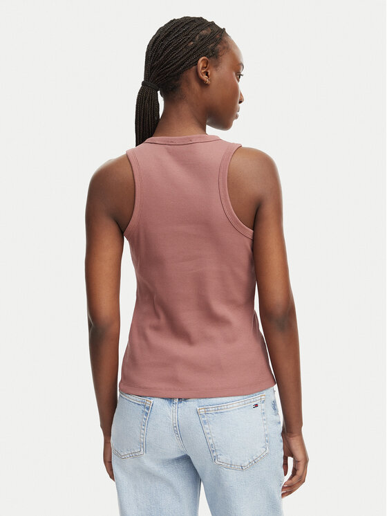 Calvin Klein Jeans Calvin Klein Jeans Top LV047F239G Marrón claro Slim Fit