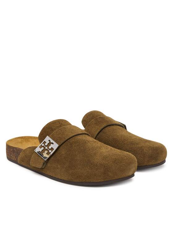 Tory Burch Шльопанці Tory Burch Mellow Mule 175424 Зелений