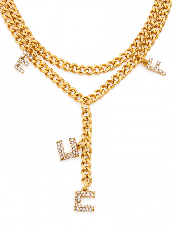 Elisabetta Franchi Narukvica Elisabetta Franchi CV-66A-67E2-V190 Zlatna