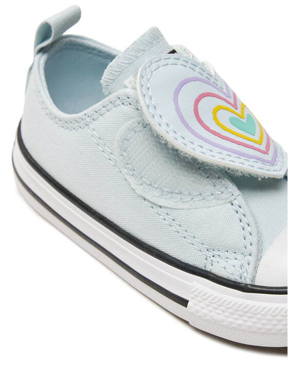 Converse Кеди Converse Chuck Taylor All Star Heart Strap Easy-On A08380C Сірий