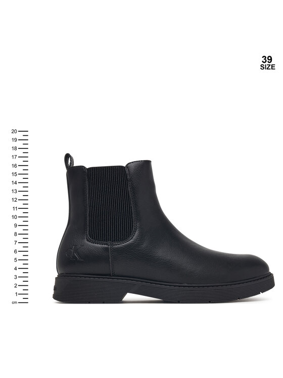 Calvin Klein Botki Calvin Klein Chelsea Boot V3X5-83498-1355 D Czarny