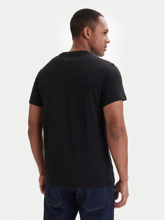 Tommy Jeans Tommy Jeans Camiseta DM0DM22538 Negro Slim Fit