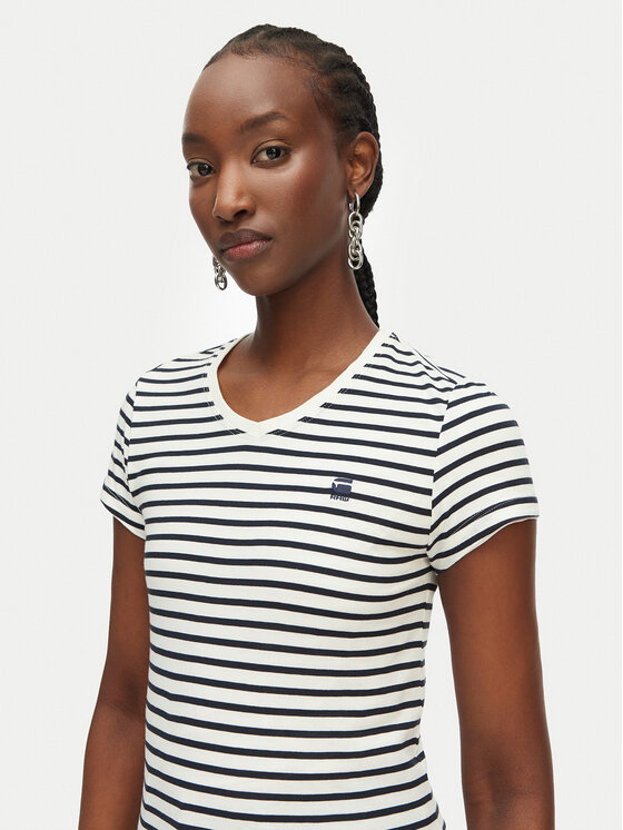 G-Star Raw G-Star Raw Camiseta Eyben D24533-D244 Blanco Regular Fit