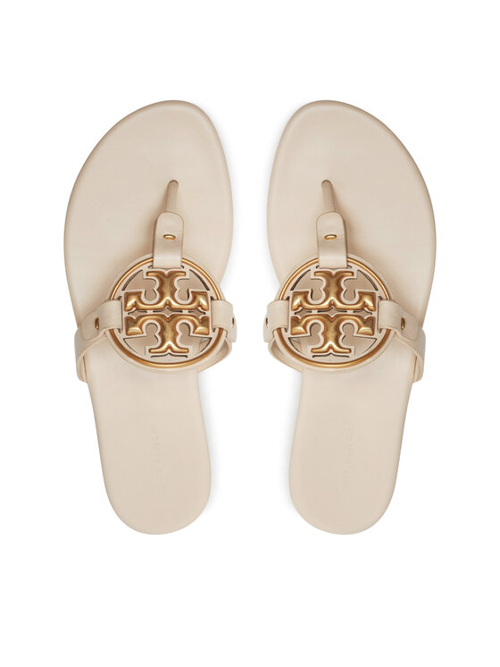 Tory Burch Chancletas Tory Burch Miller 136593 Écru