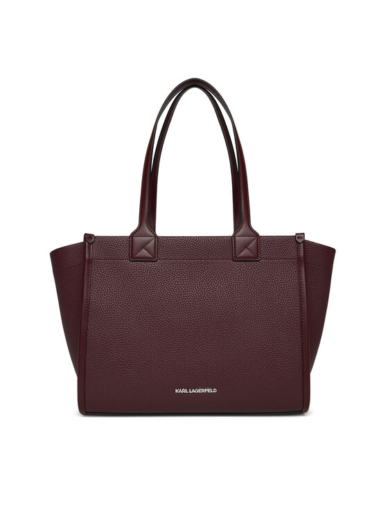 KARL LAGERFELD Kabelka KARL LAGERFELD A4W30258 Bordová