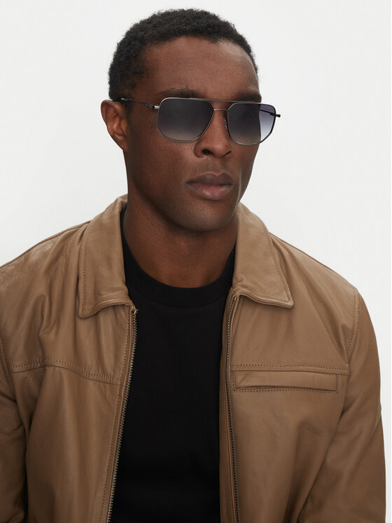 Trussardi Sluneční brýle Trussardi TSM3014 Stříbrná