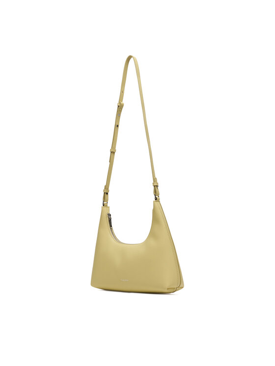 Calvin Klein Torebka Calvin Klein Foil Logo Conv Shoulder Bag LV04F3272G Żółty