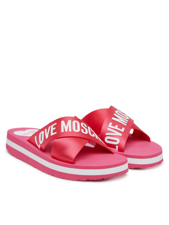 LOVE MOSCHINO Шльопанці LOVE MOSCHINO JA28324G0MIX3604 Рожевий