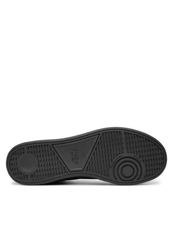 Polo Ralph Lauren Снікерcи Polo Ralph Lauren Heritage Court Utily 809P15735001 Чорний