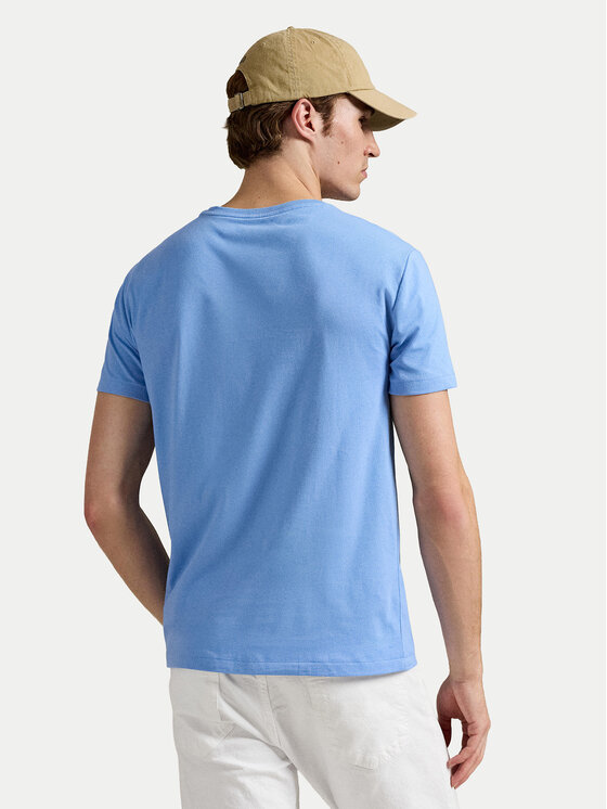 Polo Ralph Lauren Polo Ralph Lauren Camiseta 710671438454 Celeste Custom Slim Fit