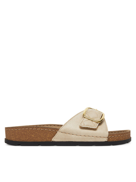 Scholl Nazouváky Scholl Bora Mule MF32080 Béžová