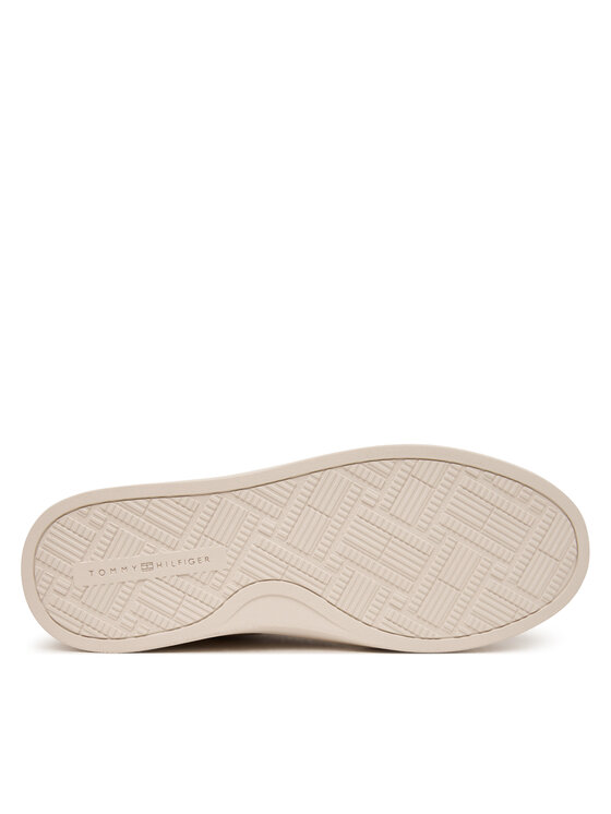 Tommy Hilfiger Sneakersy Tommy Hilfiger Th Chic Cupsole Wl FW0FW09597 Beżowy jasny