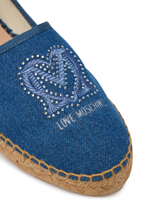 LOVE MOSCHINO Еспадрильї LOVE MOSCHINO JA10532G0OJO5700 Голубий